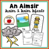 An Aimsir - Irish worksheets for Junior and Senior Infants