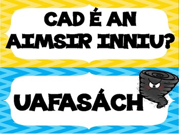 Preview of An Aimsir  - The Weather Display as Gaeilge