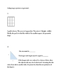 An Algebra Worksheet on Scaling is Presented