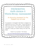 An Alternative Assessment for the EngageNY Kindergarten Ma