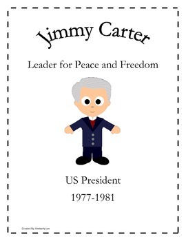 Preview of An American Hero-Jimmy Carter Vocabulary and Comprehension Test