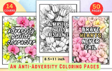 An Anti-Adversity Coloring Pages