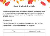 An Attitude of Gratitude!