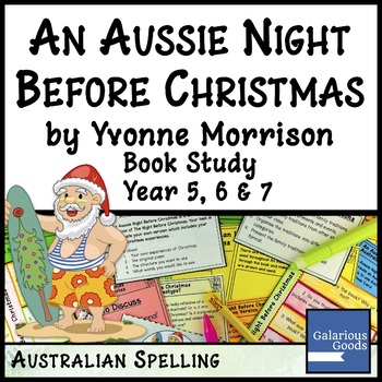 Preview of An Aussie Night Before Christmas by Yvonne Morrison - Christmas Book Study