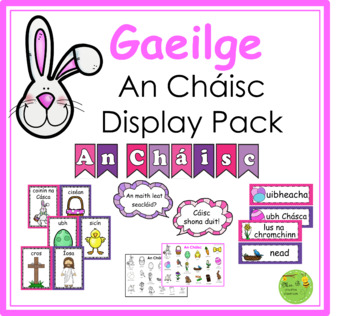 Preview of An Cháisc Display Pack and Worksheets.