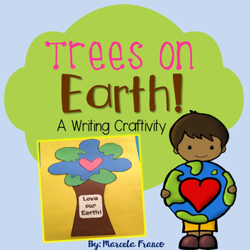 Preview of Earth Day Craftivity- Celebrating Trees!