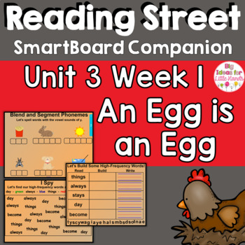 Preview of An Egg Is An Egg SmartBoard Companion 1st First Grade