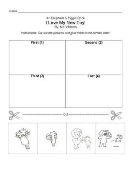 An Elephant and Piggie Book: I Love My New Toy! by Mo Willems | TPT