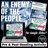 An Enemy of the People by Henrik Ibsen Pre & Post Reading 