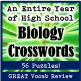 An Entire Year of High School Biology Crossword Puzzles (5