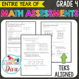 4th Grade Math TEKS Assessments