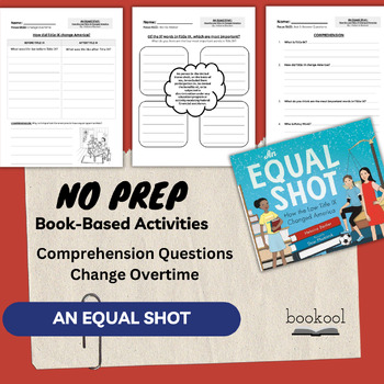 Preview of An Equal Shot | Title IX Changed America | Literacy Comprehension Activities