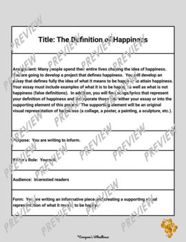 extended definition essay on happiness