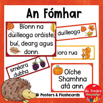 Preview of An Fómhar Display Set (Autumn)