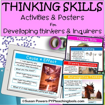 Preview of An IB PYP Approaches to Learning Thinking Skills Activities Pack