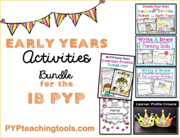 Preview of An IB PYP Early Years Bundle of Activities