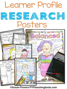 Preview of An IB PYP Learner Profile Posters Collaborative Research Project