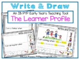 An IB PYP Learner Profile Write & Draw Activity for Early Years