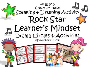Preview of An IB PYP Learner's Mindset Drama Circle and Activities