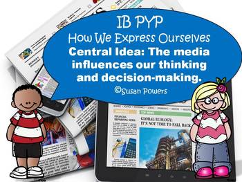 Preview of An IB PYP Media Inquiry How We Express Ourselves Through Advertising