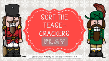Preview of An INTERACTIVE Guidance Lesson on Crackin' Teasing, Grades 4-6