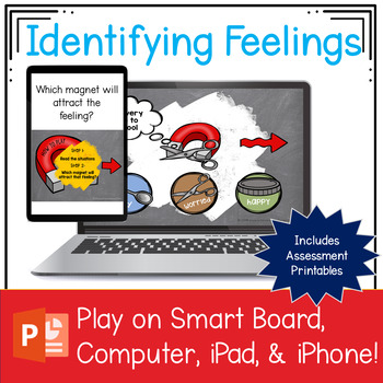 Preview of An INTERACTIVE Lesson on Feelings & Emotions, Grades K-1