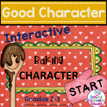 Preview of An INTERACTIVE Lesson on Good Character Traits, Grades 2-3