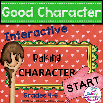 Preview of An INTERACTIVE Lesson on Good Character Traits, Grades 4-6