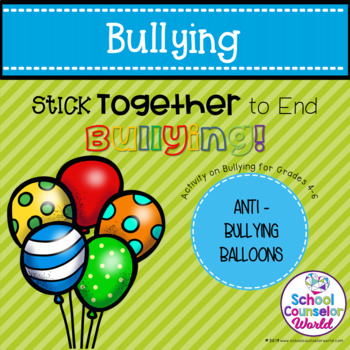 Preview of An INTERACTIVE Lesson on Sticking Together to End Bullying, Grades 4-6