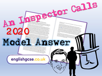 an inspector calls model essay
