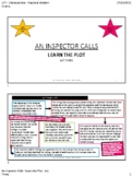 An Inspector Calls - Learn the Plot - Act Three PDF