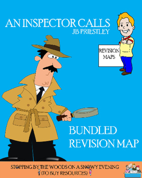 An Inspector Calls Revision Map Bundle by Stopping by Woods on a Snowy ...