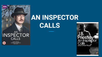 Preview of An Inspector Calls - revision and teaching guide