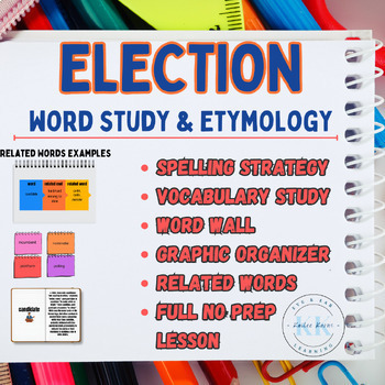 Preview of An Integrated Social Studies ELA Unit | Election Day Activities
