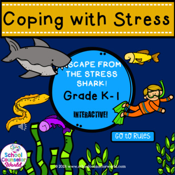 Preview of An INTERACTIVE Guidance Lesson on Coping with Stress, Grades K-1