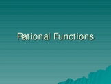 An introduction to graphing rational functions