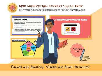 Preview of An Introduction to ADHD: Professional Development for Teachers (PPT)