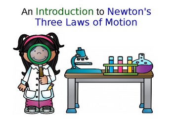 Preview of An Introduction to Newton's Laws of Motion