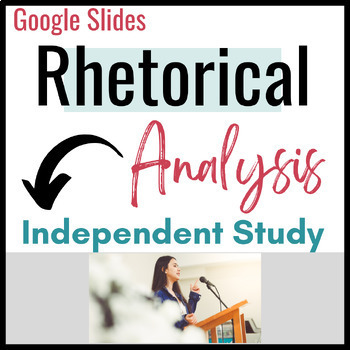 Preview of An Introduction to Rhetorical Analysis via Google Slides