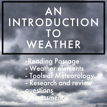 Preview of An Introduction to Weather
