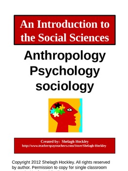 Preview of An Introduction to the Social Sciences