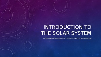 Preview of An Introduction to the Solar System