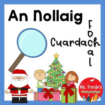 Preview of An Nollaig Cuardach Focal (Christmas Wordsearch)