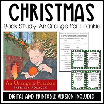 Preview of An Orange for Frankie Christmas Unit