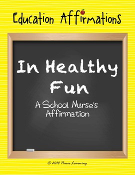 Preview of A School Nurse's Affirmation (Professional Development)