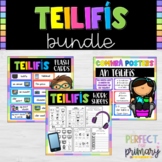 An Teilifís Bundle - Comhrá Posters, Flashcards and worksheets