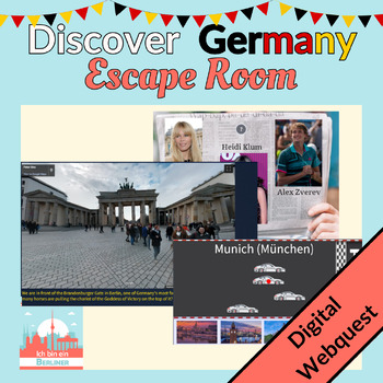 Preview of An introduction to Germany Escape Room/ WebQuest