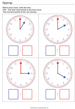 analog clock without hands worksheets