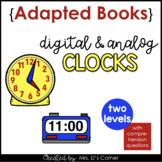 Analog and Digital Clocks Adapted Books [Level 1 + 2] Digi