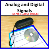 Waves Activity - Analog and Digital Signals - Middle Schoo